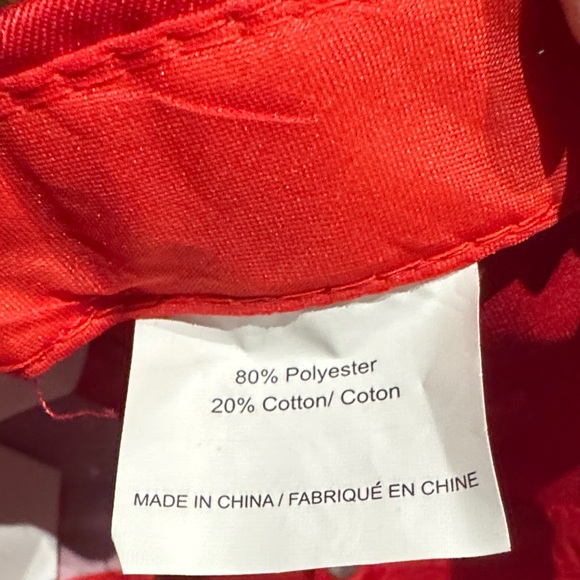 Red Baseball Cap - Picture 6 of 6